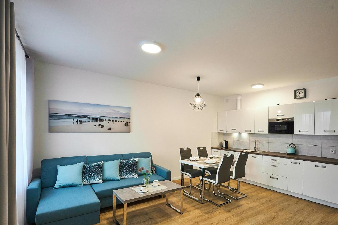 Apartament Baltic Port 55Qm, 3 Pokoje Zimmer, Parking 斯维诺乌伊希切 外观 照片