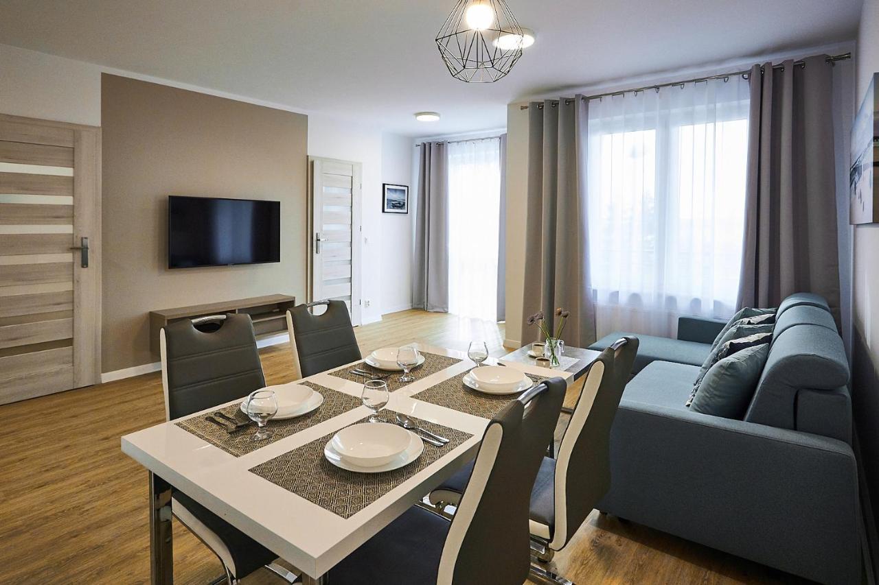 Apartament Baltic Port 55Qm, 3 Pokoje Zimmer, Parking 斯维诺乌伊希切 外观 照片