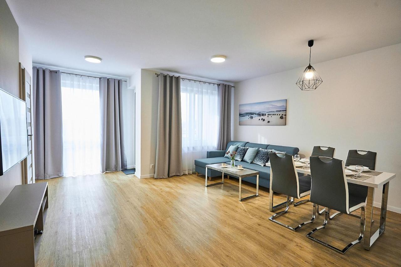 Apartament Baltic Port 55Qm, 3 Pokoje Zimmer, Parking 斯维诺乌伊希切 外观 照片