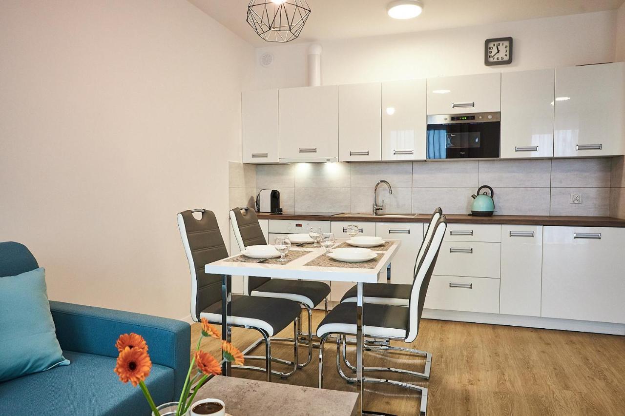 Apartament Baltic Port 55Qm, 3 Pokoje Zimmer, Parking 斯维诺乌伊希切 外观 照片